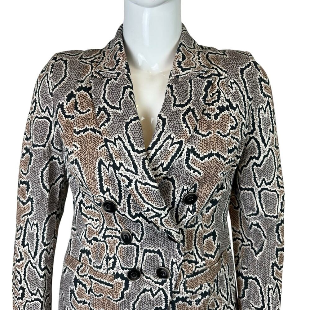 Cabi Python Double Breasted Blazer 3733 Snake Pri… - image 9